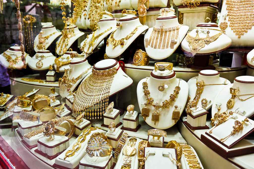 محلات الذهب في الشيخ زايد